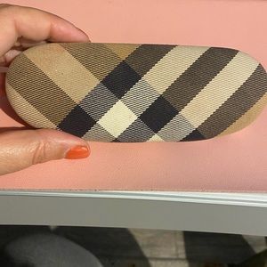 Authentic Burberry eyeglass case